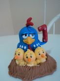 Topo galinha pintadinha com pintinhos