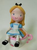 topo de bolo alice no pais das maravilhas